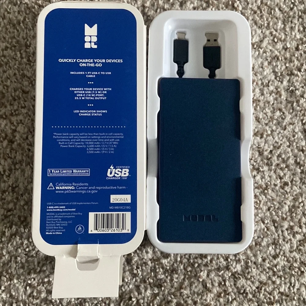 Modal Portable Battery